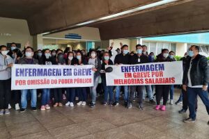 Enfermeiros da Santa Casa em greve