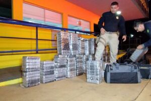 PRF realizou a apreensão da droga