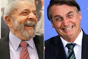 Lula continua na frente de Bolsonaro