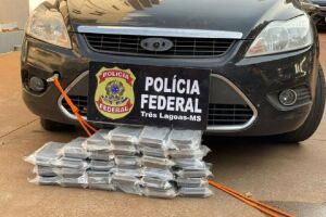 Homem é preso com 32 Kg de cocaína escondida no tanque de combustível do carro em MS
