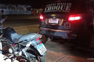 Batalhão de Choque recupera moto furtada no Tijuca