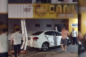 Batida em lanchonete