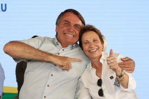 Jair Bolsonaro e Tereza Cristina