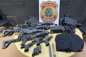 Armamento pesado foi apreendido