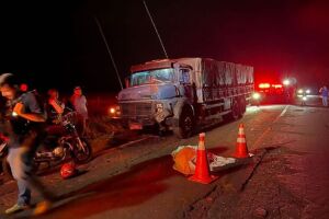 Rodovia em péssimas condições pode ter auxiliado acidente que matou motociclista em Nova Andradina