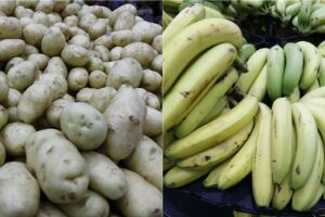 Batata e banana foram os grandes vilões da cesta básica em setembro