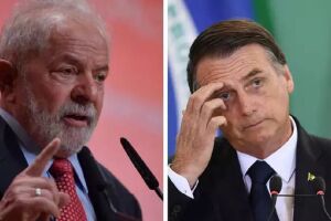 Bolsonaro e Lula 