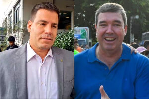 Capitão Contar e Eduardo Riedel: disputa empatada após crescimento do tucano