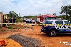 Buraco mobilizou grande aparato policial 