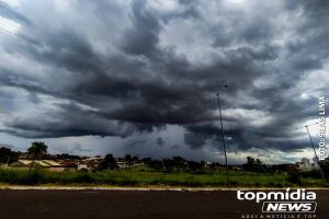 Alerta de tempestade para Mato Grosso do Sul