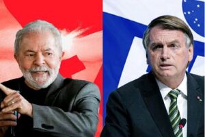 Lula e Bolsonaro aparecem colados em pesquisa