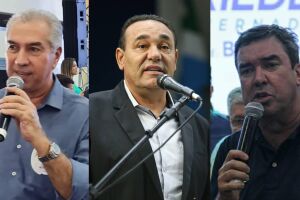 Reinaldo Azambuja, Carlão e Eduardo Riedel