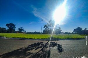 Céu ao amanhecer, em Campo Grande