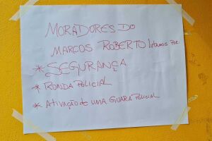 Protesto ocorreu após diversos casos de furtos e roubos