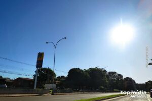 Segunda será de sol e muito calor em MS