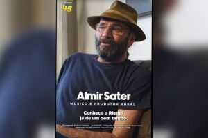 Almir Sater declara apoio a Riedel