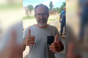 Caminhoneiro sequestrado por bandidos é encontrado em MS (vídeo)