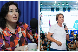 Senadora Simone Tebet encerra mandato e Tereza Cristina assume cadeira em 2023
