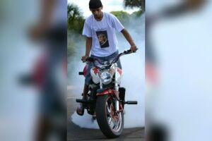 Ladrão de motos, Alexandrinho foi homenageado em grupo de motociclistas