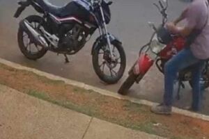Moto foi localizada em hipermercado no Jardim dos Estados 