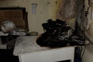 Incendiário foi identificado e indiciado