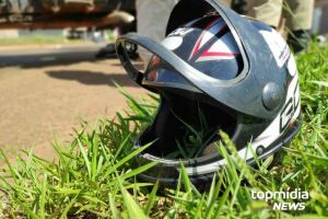 Acidente de moto aconteceu no Jardim Leblon