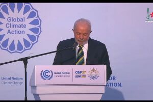 Presidente eleito, Lula disse que Brasil voltará a colocar em pauta questões climáticas