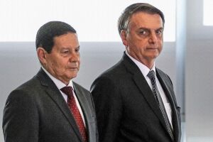 Hamilton Mourão e Jair Bolsonaro