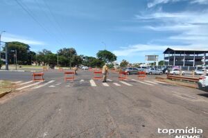 Interdição será para obra em canteiro do córrego que caiu durante temporal