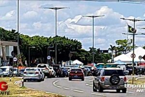 Sem medo de multas, manifestantes mantêm acampamentos na Duque de Caxias (vídeo)