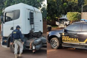 PF e PRF fazem operação contra responsáveis por bloqueios de rodovias em Dourados