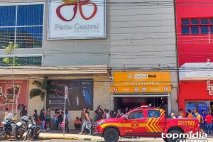 Apesar do susto, ninguém ficou ferido
