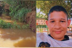 Jovem desapareceu enquanto tomava banho em rio no município de Fátima do Sul