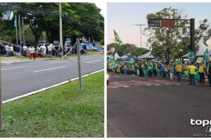 Em frente ao Paço há cerca, mas no CMO o espaço é livre