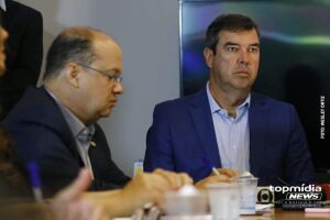 Governador eleito, Eduardo Riedel e vice eleito, Barbosinha tomam posse em 1° de janeiro