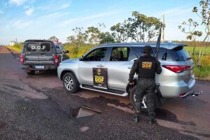 Camioneta furtada em Curitiba é recupera 48h depois em Ponta Porã 