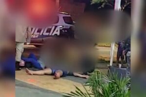 Homem é assassinado com 23 tiros em conveniência da Cafezais (vídeo)