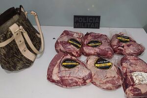 Adeus Churras: mulher é presa furtando peças de carne em Corumbá