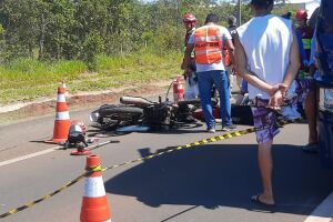 Motociclista atropelado e morto na BR-163 é identificado