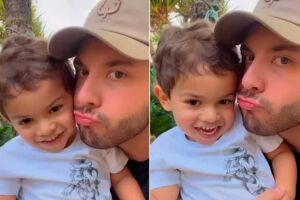 Hacker rouba conta de Murilo Huff e mente sobre morte do filho do cantor