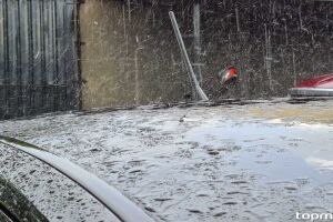 A tarde do sextou começou com bastante chuva na Capital