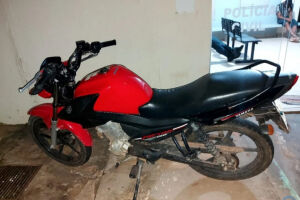 Moto foi recuperada em Coxim