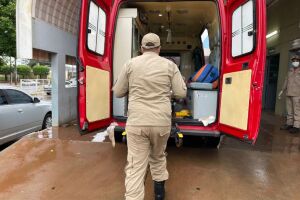 Vítima foi entregue a um hospital