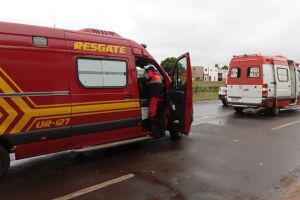 O homem estava em visível estado de embriaguez