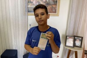 Menino de 10 anos acerta na Mega da Virada e não fica milionário porque mãe não fez o jogo