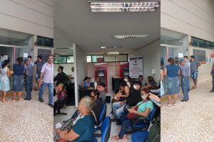 Contribuinte denúncia filas enormes e falta de cadeiras na Central do IPTU