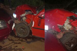 Idosa tem fratura exposta e grávida bate a cabeça em grave acidente em Campo Grande