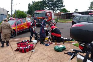 Acidente grave no Coronel Antonino