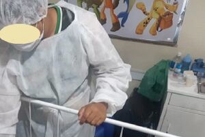 Bebê teve melhoras nas últimas horas 