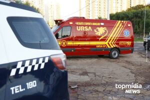Ele foi encaminhado para a Santa Casa
